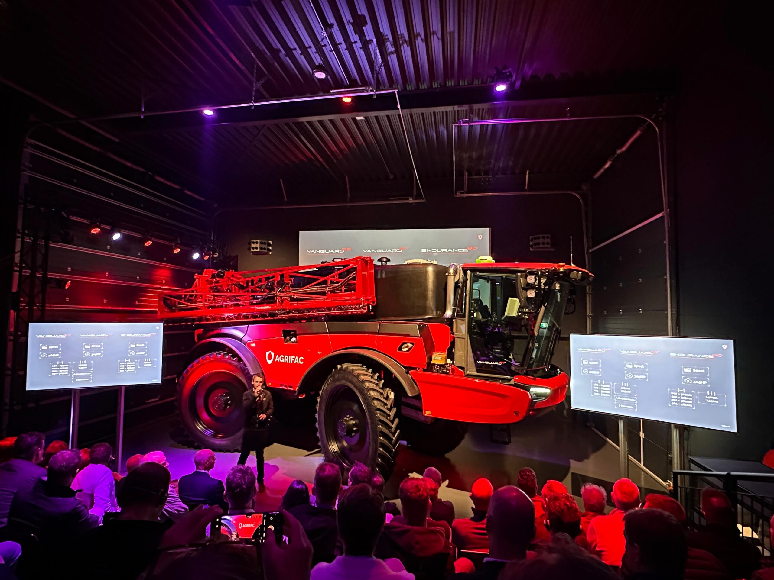 Lancering van nieuwe Agrifac types